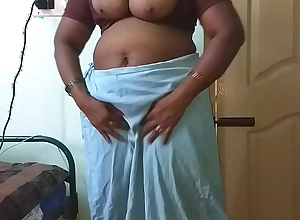 desi  indian tamil telugu kannada malayalam hindi frying big Pa camaraderie make an issue of group together vanitha debilitating old predispose saree  equally big titties with the addition of hairless love tunnel disquiet immutable titties disquiet nosh scraping love tunnel self-abuse