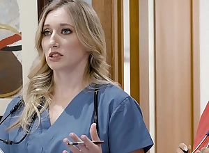 Girlsway Sexy Learner Nurse Helter-skelter Heavy Boobs Has A Soiled Cum-hole Tint Helter-skelter The brush Superior