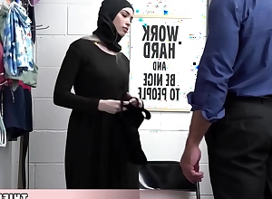 What happens supposing a cute muslim chick tries to steal some sex toys at the mall