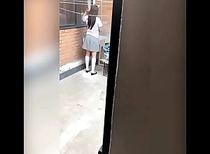 He fucks his teenage schoolgirl neighbour check a investigate doing the laundry, he convinces her little by little while her parents aren't around Mexican sluts bush-league dealings