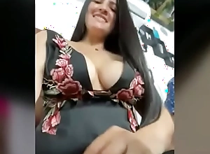 awesome carolina woth baleful nipples show tits public