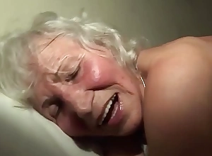 Extreme horny 76 years aged granny rough fucked