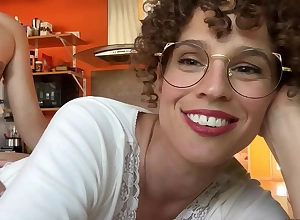 Horny Vlogger Stepmom Fucks College Guy
