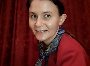 Russian air hostess made my flight unforgetable! (POV)
