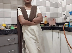 Desi girl came back from order of the day added to got screwed by her affectation brother, Hindi audio