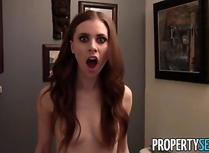 Propertysex - roseate picking real property spokeswoman fucks the brush firsthand purchaser